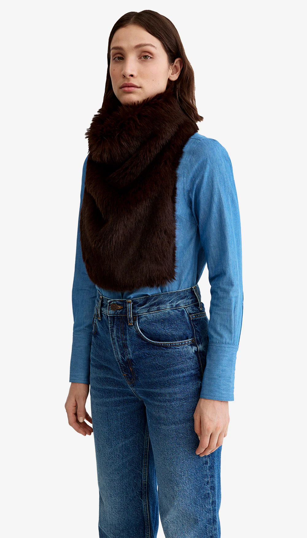 Faux Fur Dickie - Image 3