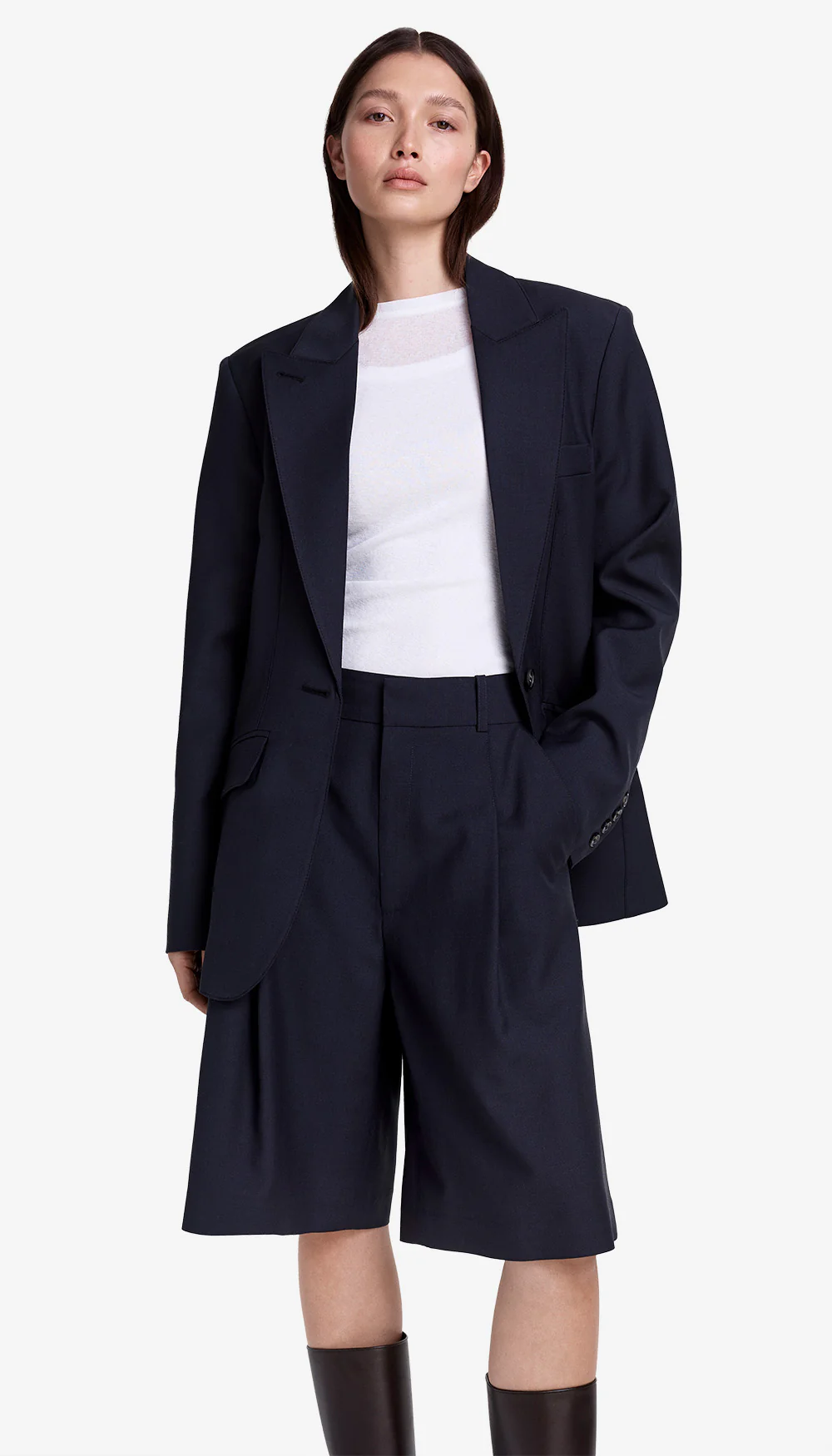 Pleated Long Short - Image 2