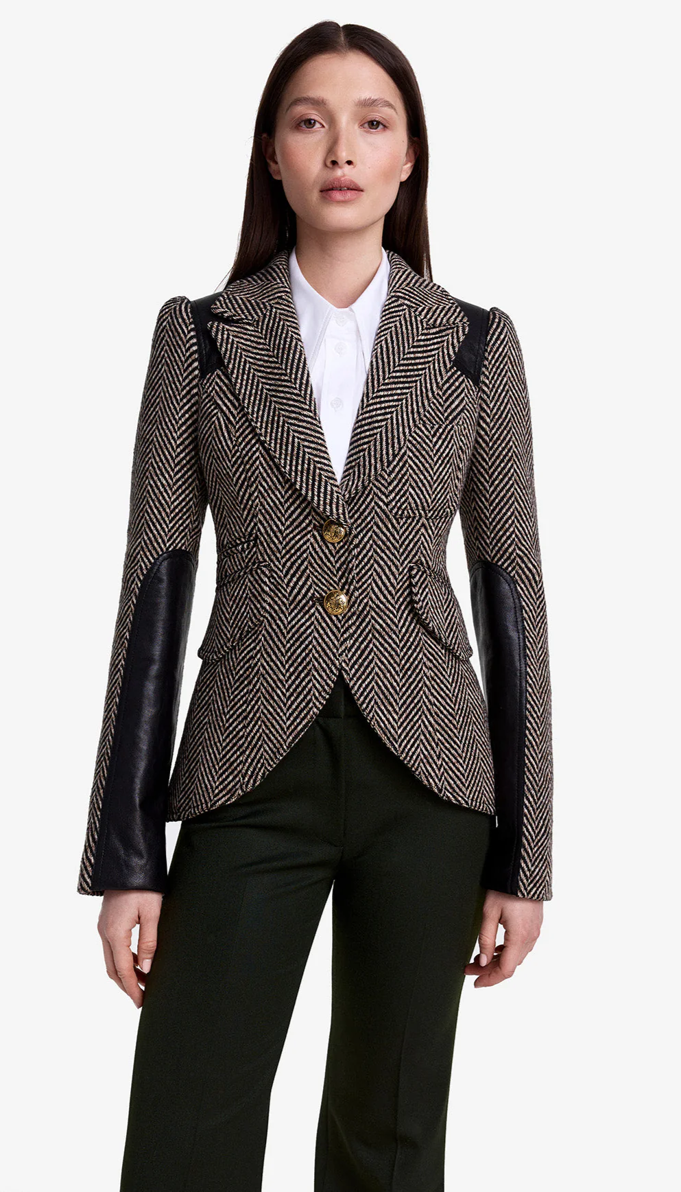 Saddle-Patch Equestrian Blazer