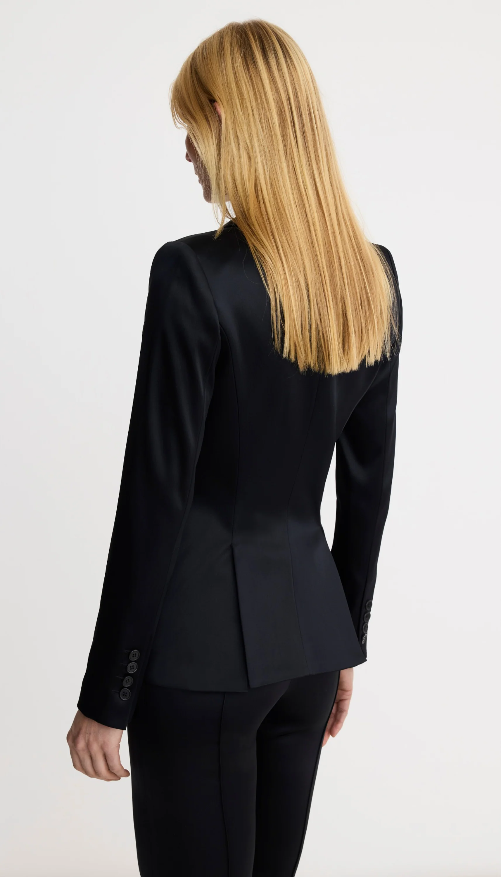 Tuxedo Peaked Lapel Blazer - Image 4